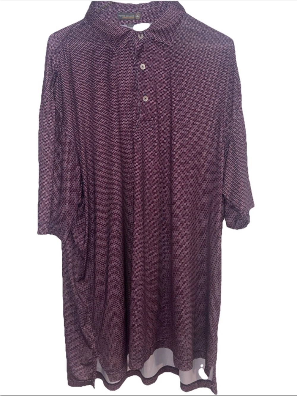 Peter Millar Summer Comfort life preserver print xl logo left sleeve all over